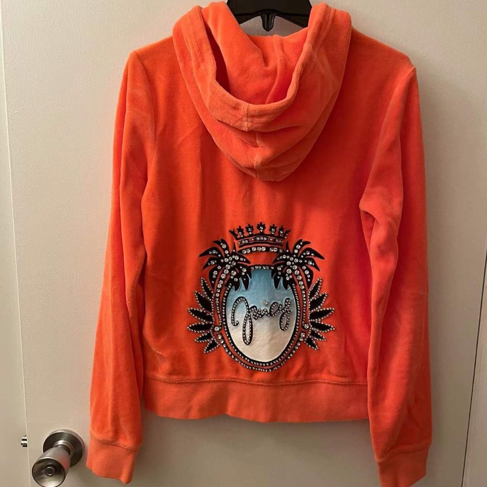 Juicy Couture Velour Track Jacket